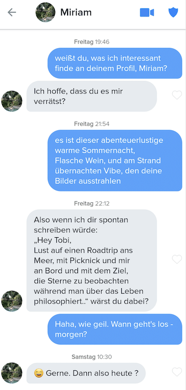 Tinder Opener