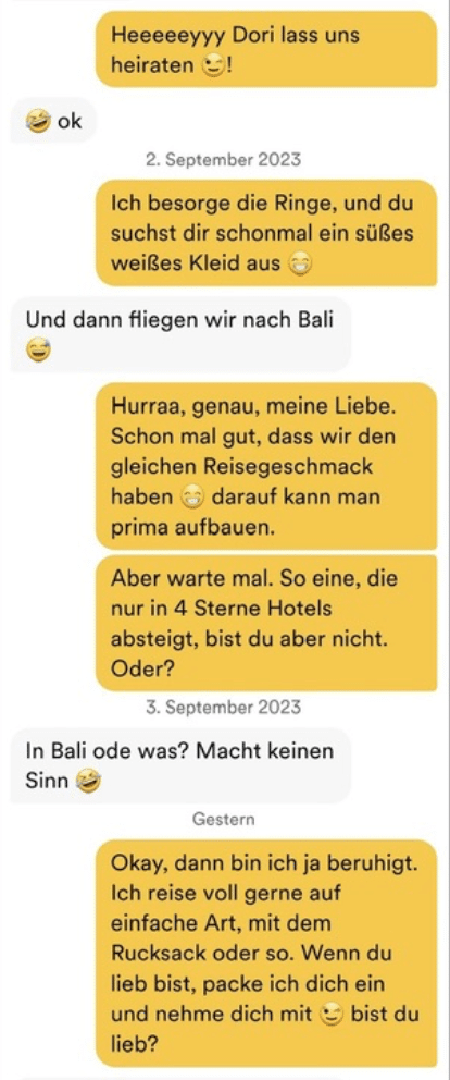 Beispiel Bumble Opener