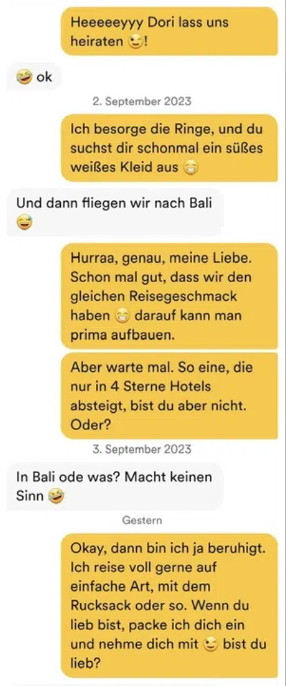 Beispiel Bumble Opener