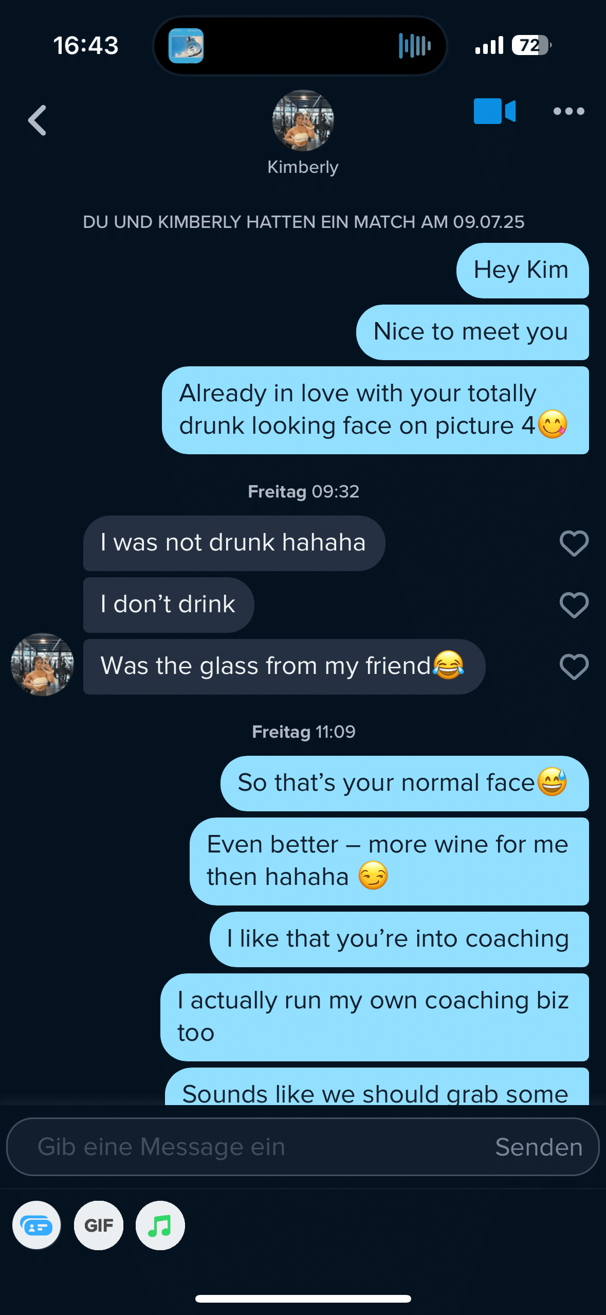 Wie schreibe ich Tinder Opener