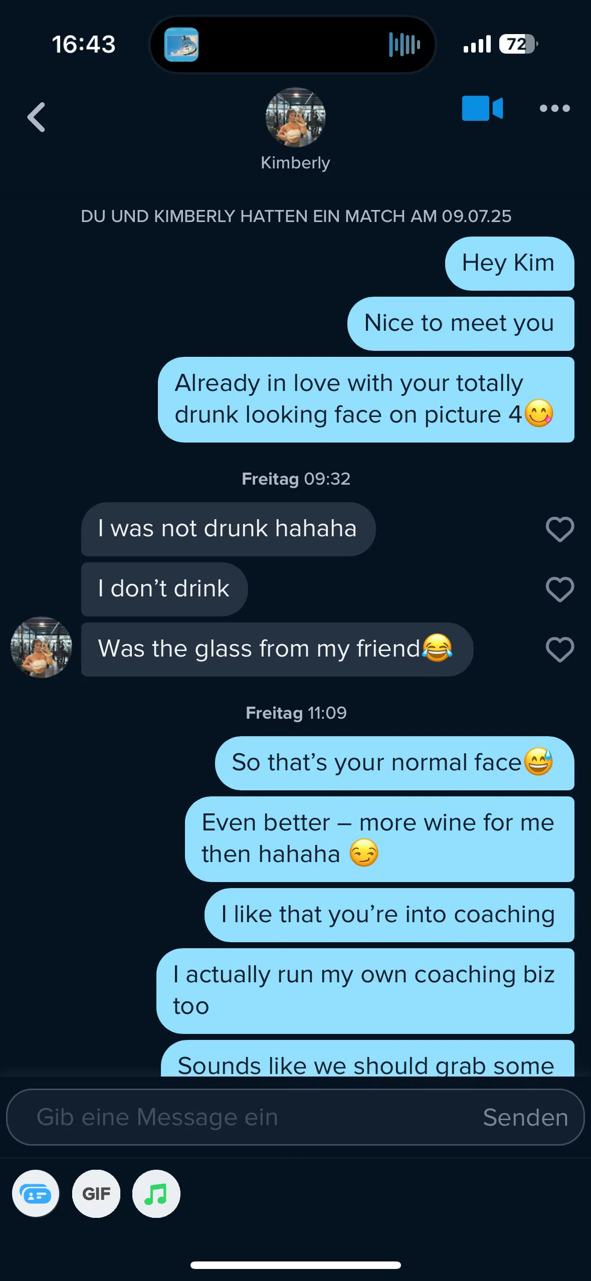 Wie schreibe ich Tinder Opener